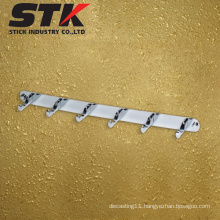 Zinc Wall Mount Coat Hooks (STK-CH-0424)